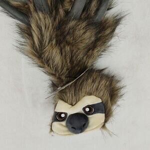 Sloth Soft Headband and Paws Kit for Adults and Kids Size Medium Halloween